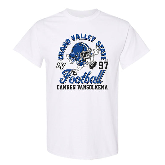 Grand Valley - NCAA Football : Camren VanSolkema - Fashion Shersey T-Shirt-0