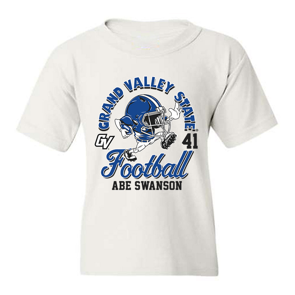 Grand Valley - NCAA Football : Abe Swanson - Fashion Shersey Youth T-Shirt-0