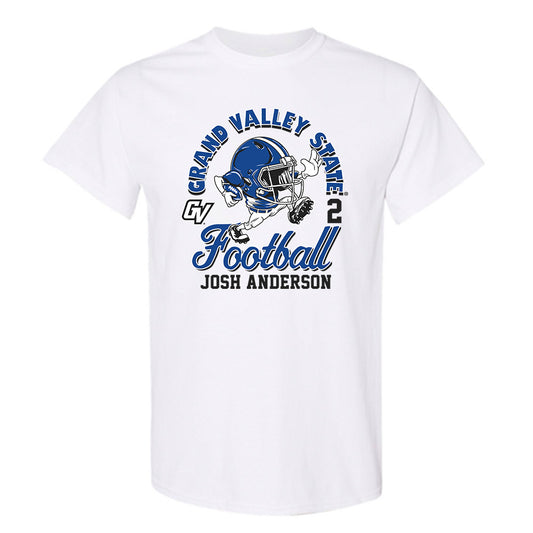 Grand Valley - NCAA Football : Josh Anderson - Fashion Shersey T-Shirt-0