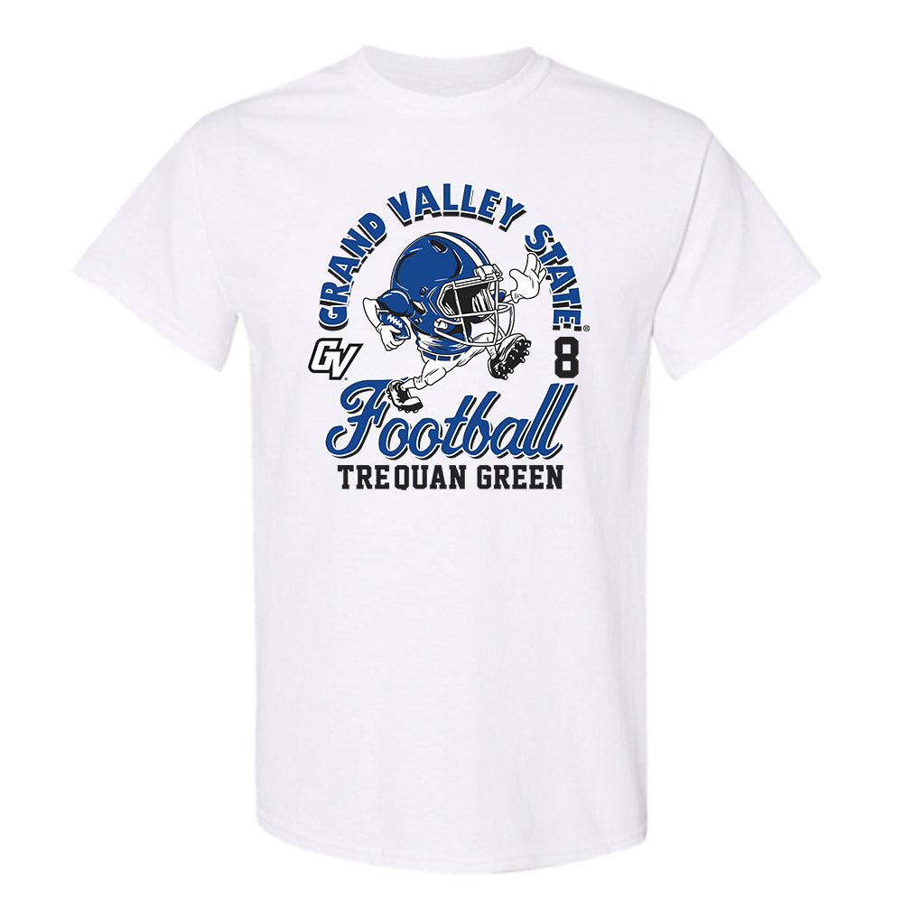 Grand Valley - NCAA Football : Tre'Quan Green - Fashion Shersey T-Shirt-0