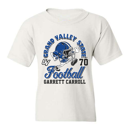 Grand Valley - NCAA Football : Garrett Carroll - Fashion Shersey Youth T-Shirt-0