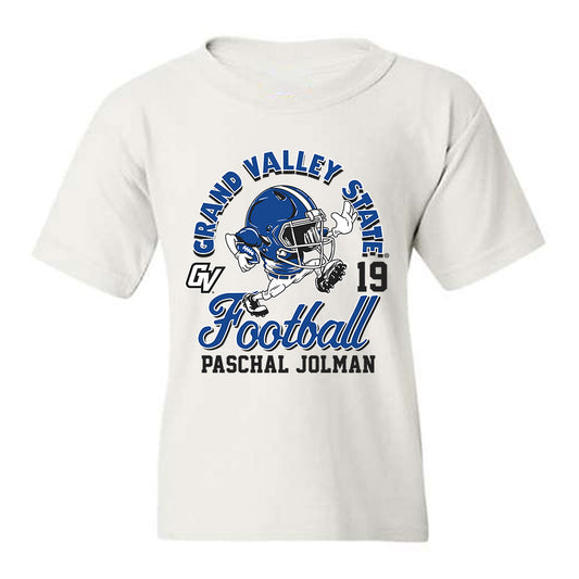 Grand Valley - NCAA Football : Paschal Jolman - Fashion Shersey Youth T-Shirt-0