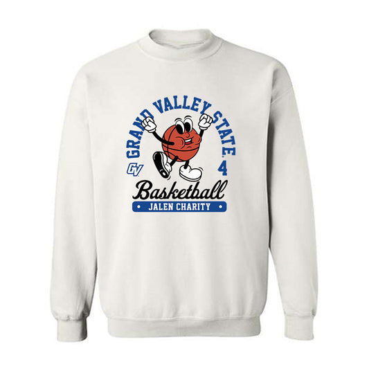 Grand Valley - NCAA Men's Basketball : Jalen Charity - Fashion Shersey Crewneck Sweatshirt