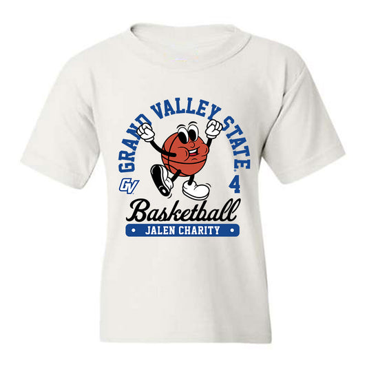 Grand Valley - NCAA Men's Basketball : Jalen Charity - Fashion Shersey Youth T-Shirt