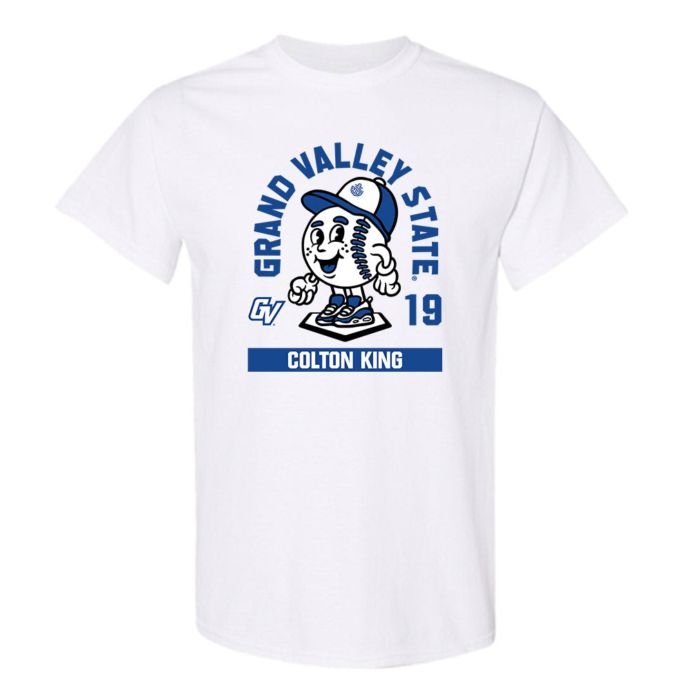 Grand Valley - NCAA Baseball : Colton King - Fashion Shersey T-Shirt-0
