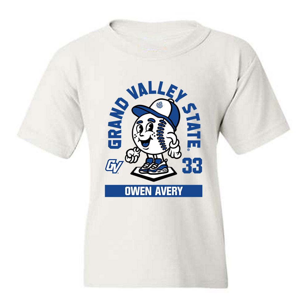 Grand Valley - NCAA Baseball : Owen Avery - Fashion Shersey Youth T-Shirt-0