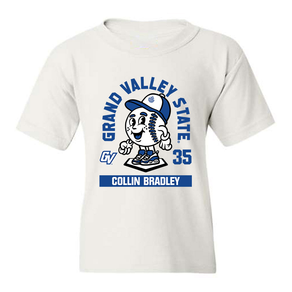 Grand Valley - NCAA Baseball : Collin Bradley - Fashion Shersey Youth T-Shirt