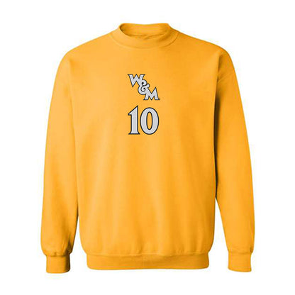 William & Mary - NCAA Women's Basketball : Marley Long - Replica Shersey Crewneck Sweatshirt-0