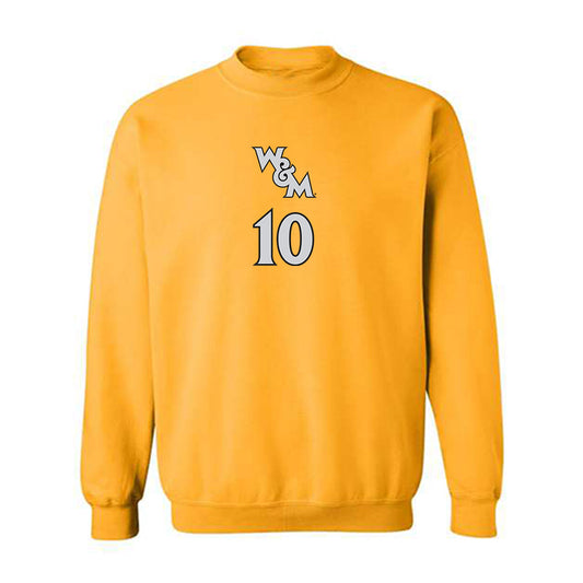 William & Mary - NCAA Women's Basketball : Marley Long - Replica Shersey Crewneck Sweatshirt-0