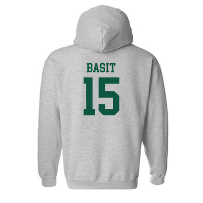 William & Mary - NCAA Women's Basketball : Amelia Basit - Classic Shersey Hooded Sweatshirt-1