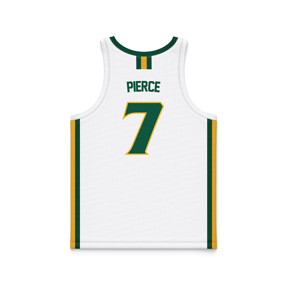 William & Mary - NCAA Women's Basketball : Dynasti Pierce - White Basketball Jersey-1