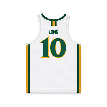 William & Mary - NCAA Women's Basketball : Marley Long - White Basketball Jersey-1