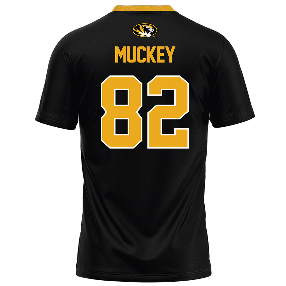 Missouri - NCAA Football : Logan Muckey - Black Football Jersey