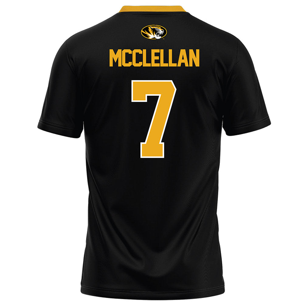 Missouri - NCAA Football : Chris McClellan - Black Football Jersey