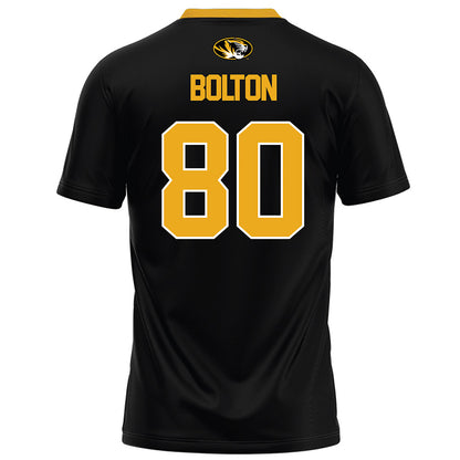 Missouri - NCAA Football : Jayden Bolton - Black Football Jersey-1