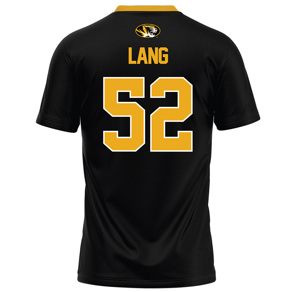 Missouri - NCAA Football : Jahkai Lang - Black Football Jersey