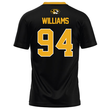 Missouri - NCAA Football : Samuel Williams - Black Football Jersey