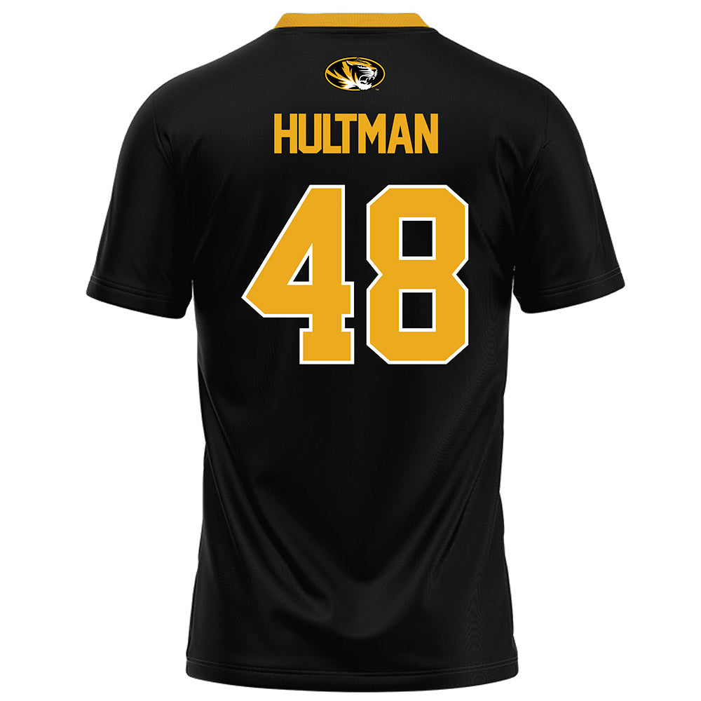 Missouri - NCAA Football : Brady Hultman - Black Football Jersey