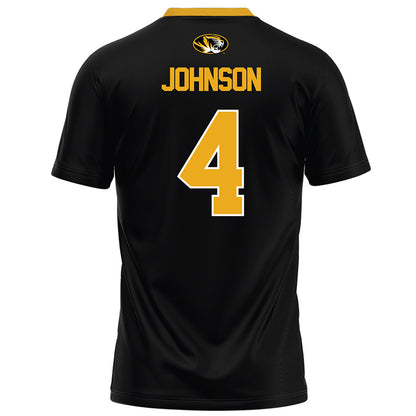 Missouri - NCAA Football : Trevez Johnson - Black Football Jersey