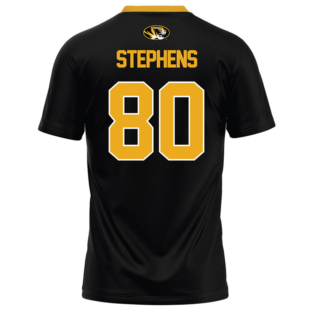 Missouri - NCAA Football : Tyler Stephens - Black Football Jersey