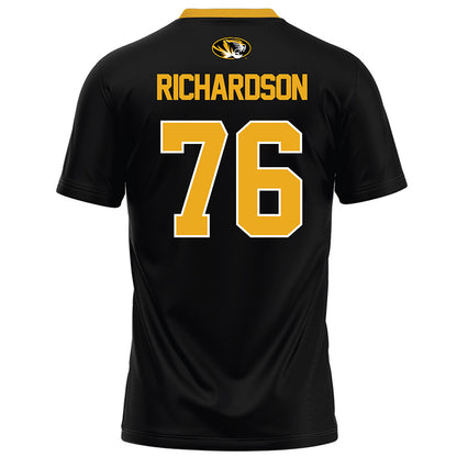 Missouri - NCAA Football : Jayven Richardson - Black Football Jersey