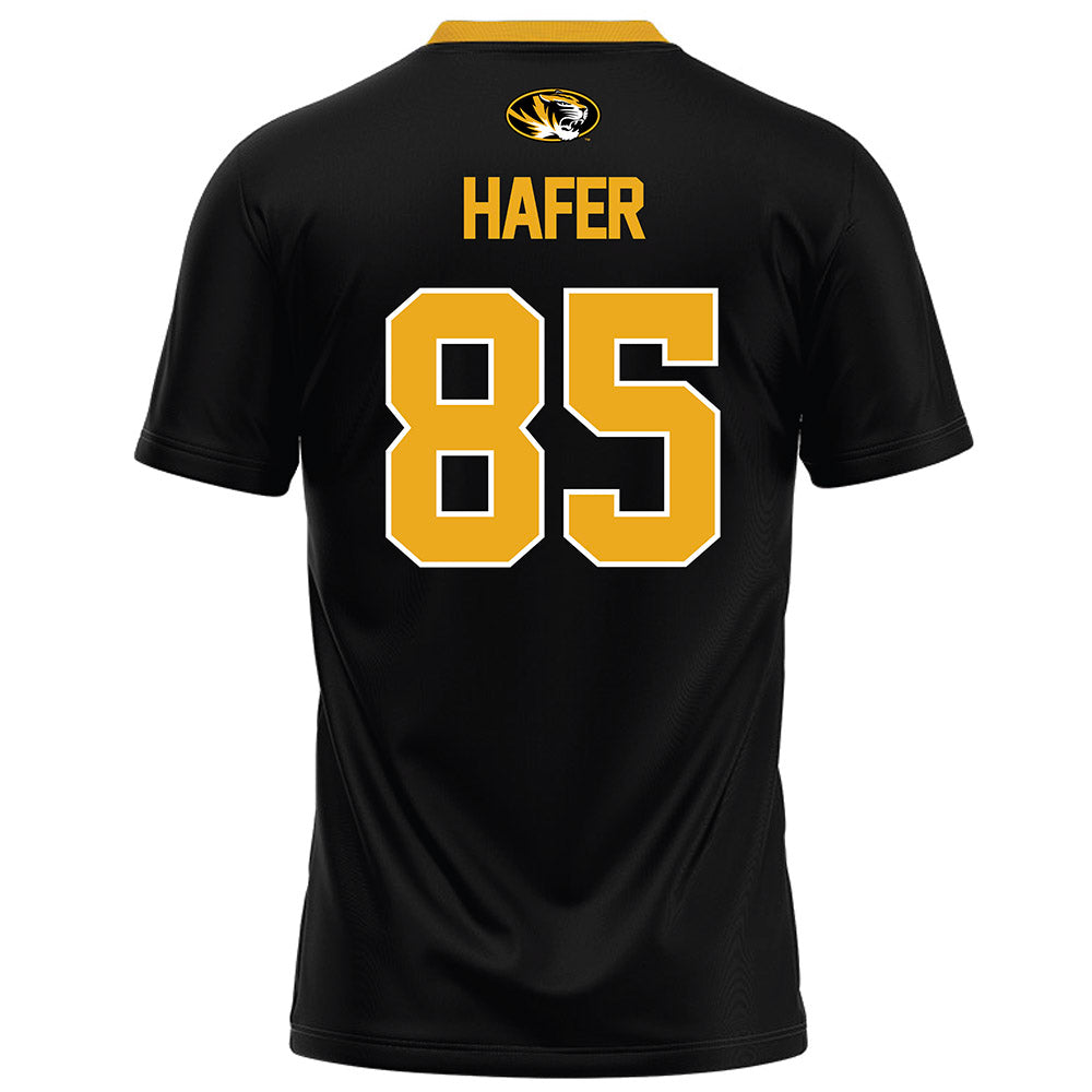 Missouri - NCAA Football : Whit Hafer - Black Football Jersey