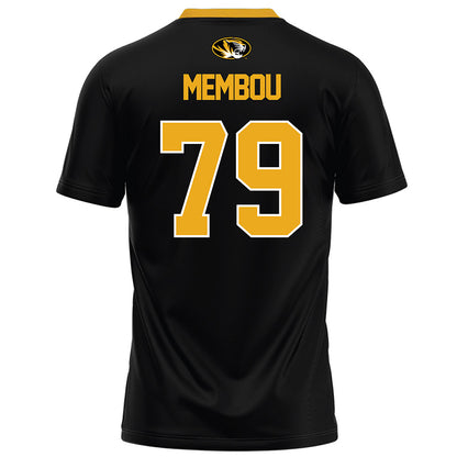 Missouri - NCAA Football : Armand Membou - Black Football Jersey