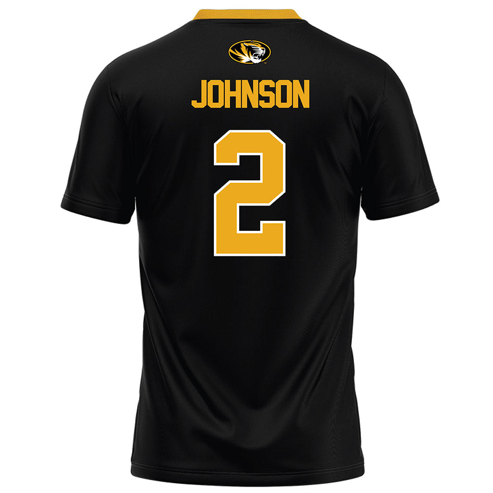 Missouri - NCAA Football : Marquis Johnson - Black Football Jersey