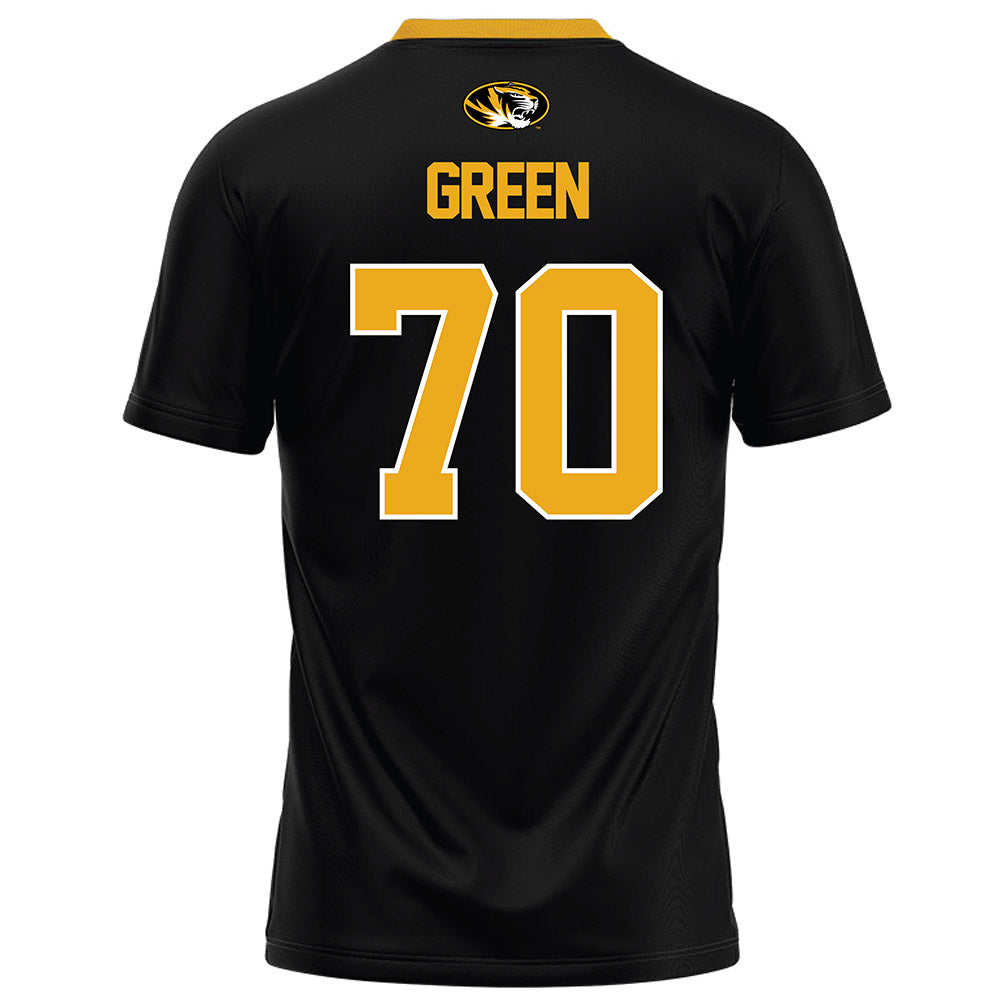 Missouri - NCAA Football : Cayden Green - Black Football Jersey