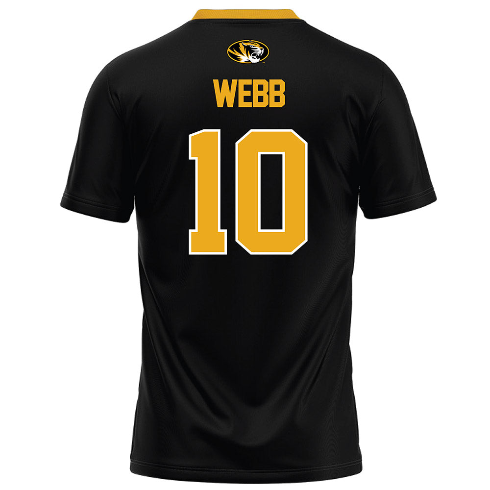 Missouri - NCAA Football : Sterling Webb - Black Football Jersey