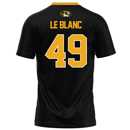 Missouri - NCAA Football : Brett Le Blanc - Black Football Jersey