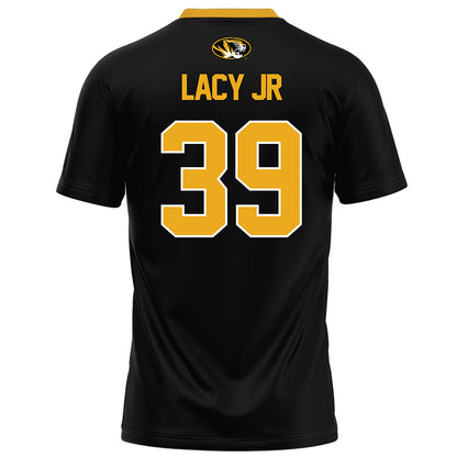 Missouri - NCAA Football : Gerald Lacy Jr - Black Football Jersey