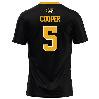 Missouri - NCAA Football : Mookie Cooper - Black Football Jersey