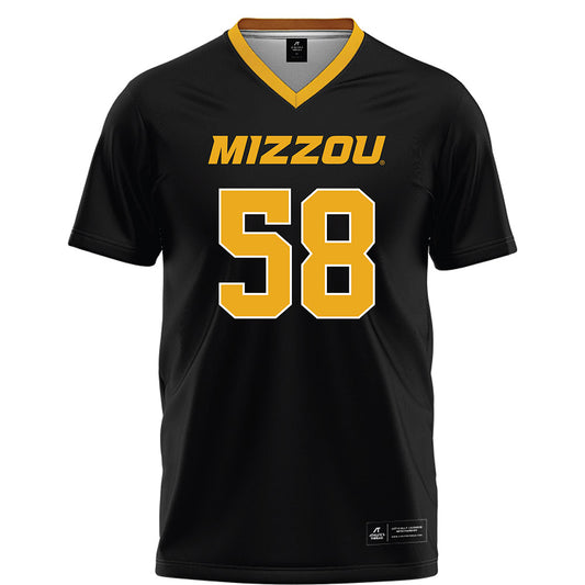 Missouri - NCAA Football : Jackson Daily - Black Football Jersey