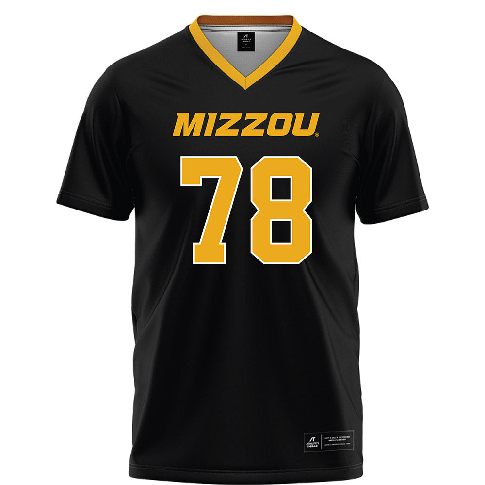 Missouri - NCAA Football : Brandon Solis - Black Football Jersey