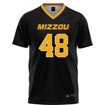 Missouri - NCAA Football : Brady Hultman - Black Football Jersey