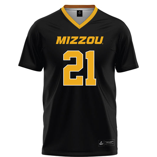 Missouri - NCAA Football : Trajen Greco - Black Football Jersey