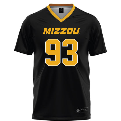 Missouri - NCAA Football : Jaylen Brown - Black Football Jersey