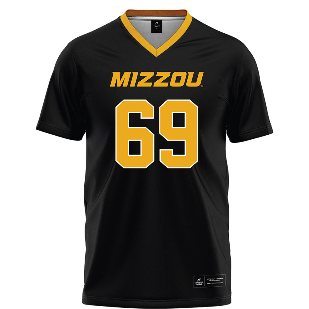 Missouri - NCAA Football : Drake Heismeyer - Black Football Jersey