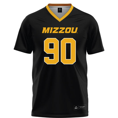 Missouri - NCAA Football : Grayson Cutchlow - Black Football Jersey