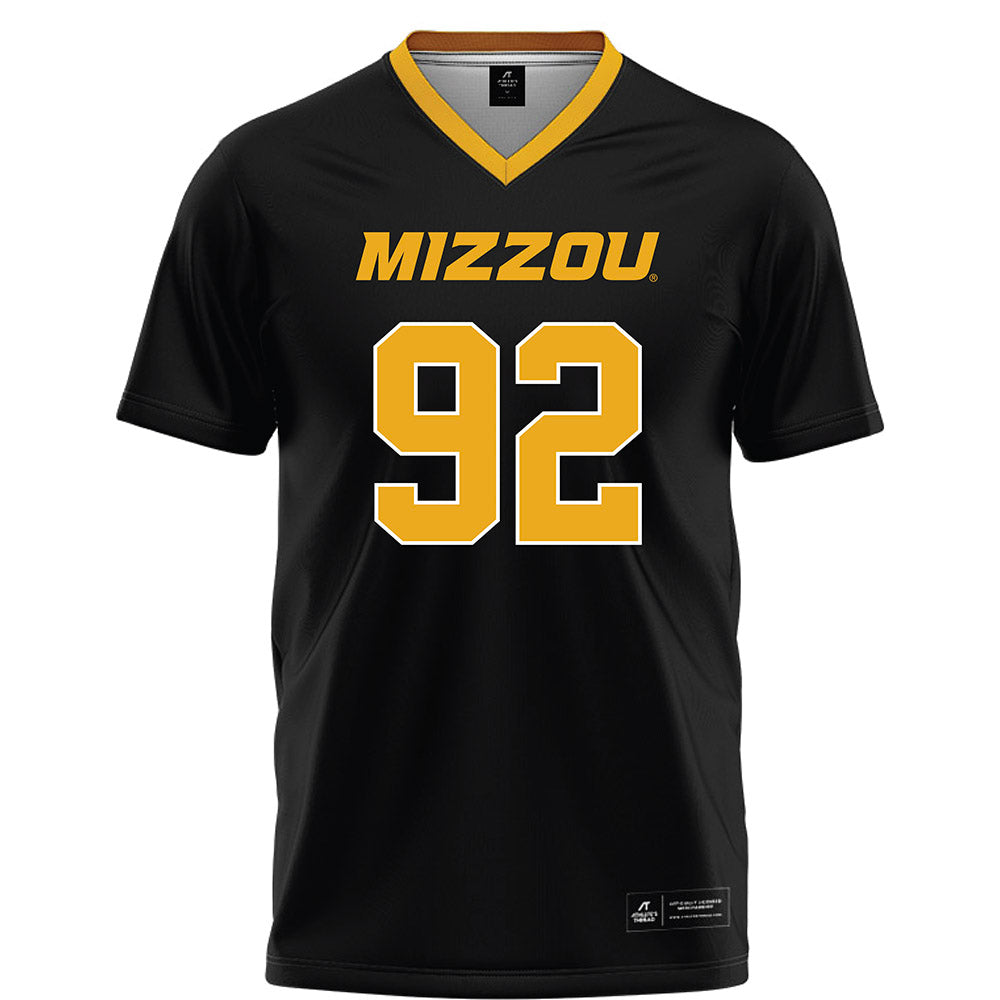 Missouri - NCAA Football : Brody Boehm - Black Football Jersey