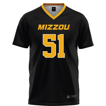 Missouri - NCAA Football : Tyson Ellison - Black Football Jersey