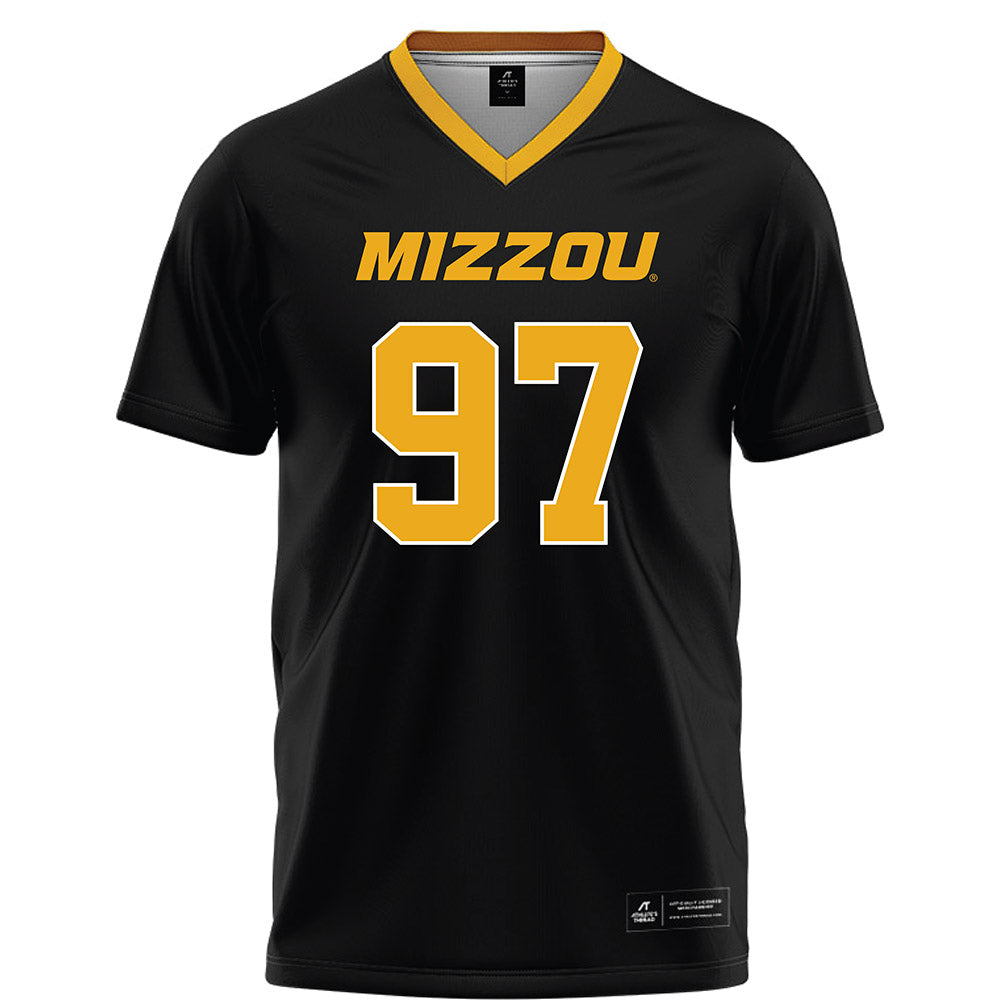 Missouri - NCAA Football : Orion Phillips - Black Football Jersey