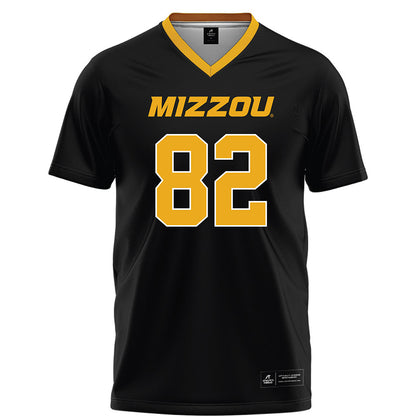 Missouri - NCAA Football : Logan Muckey - Black Football Jersey