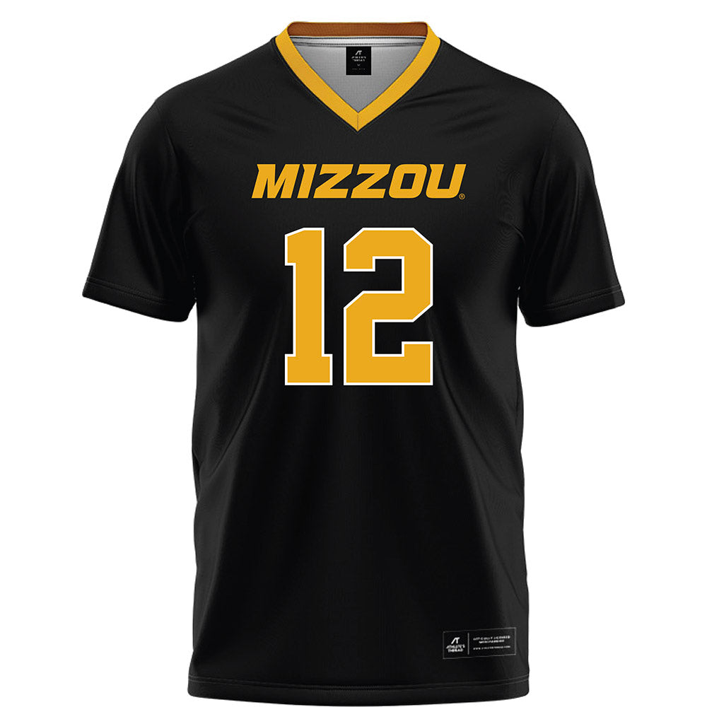 Missouri - NCAA Football : Brady Cook - Black Football Jersey