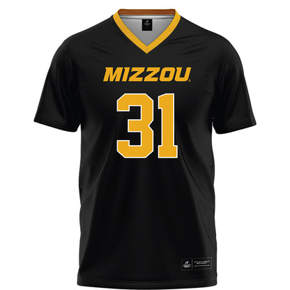 Missouri - NCAA Football : Nasir Pogue - Black Football Jersey