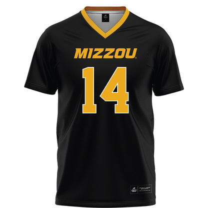 Missouri - NCAA Football : Triston Newson - Black Football Jersey