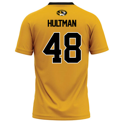 Missouri - NCAA Football : Brady Hultman - Gold Football Jersey