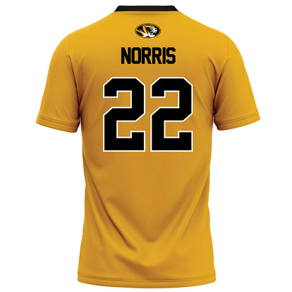 Missouri - NCAA Football : Will Norris - Gold Football Jersey