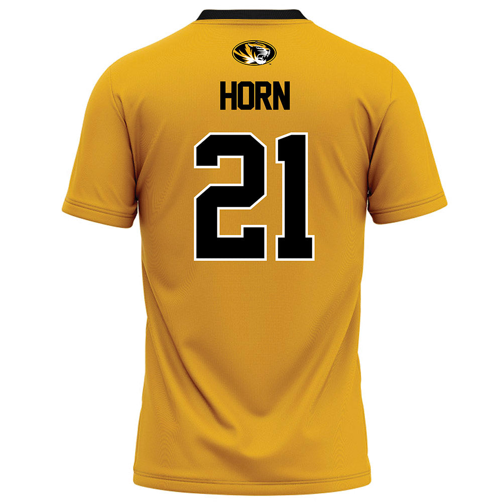 Missouri - NCAA Football : Samuel Horn - Gold Football Jersey